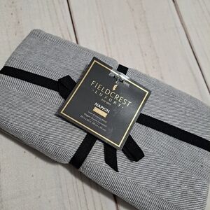 Fieldcrest Luxury Linen and Cotton Blend Napkin 4 Pack